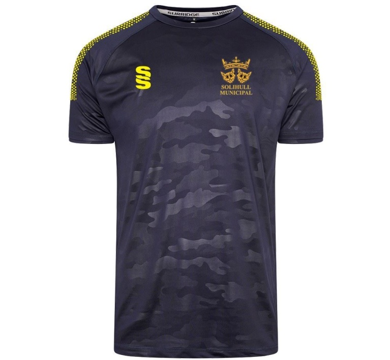 Solihull Municipal CC - Camo T-shirt